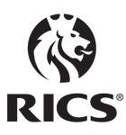 RICS Stacked reg Logo Black